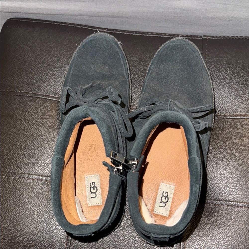 UGG Black Chukka Boots Sleek and Stylish